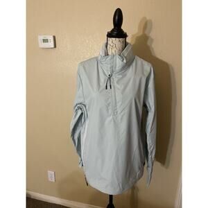 Madison Supply Men’s Anorak Pullover Windbreaker – Cordyalis Blue – Size M – NWT